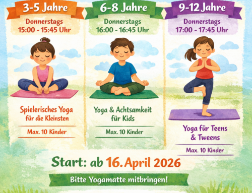 Neue Kinderyoga-Kurse ab 16. April 2026