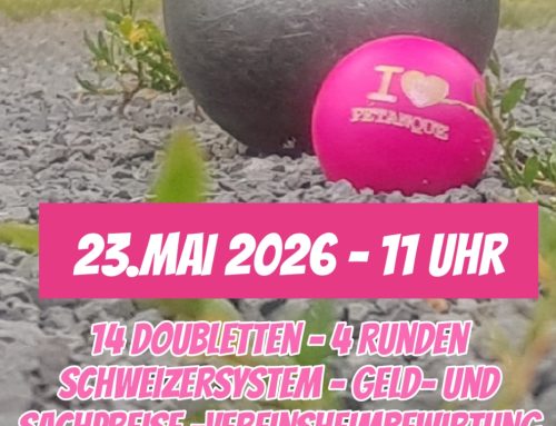 🎉 Boule im Achtzehn – VIERTES SPARKASSENTURNIER 🎉