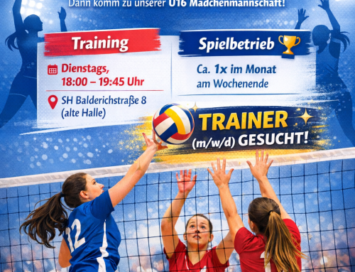 🏐 Trainer (m/w/d) – Volleyball U16 (weiblich)